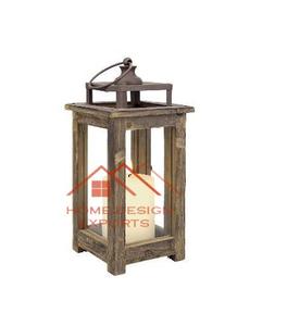 Linterna de vela de madera de alta calidad para decoración de iluminación de velas Nuevo diseño Acabado de color moderno Diseño único - Product Image 2