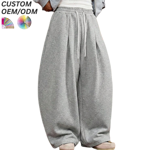 Pantalon décontracté pour homme grande taille, coupe ample, taille mi-haute, imprimé, en coton, séchage rapide, respirant, avec logo personnalisé, support OEM ODM - Product Image 3