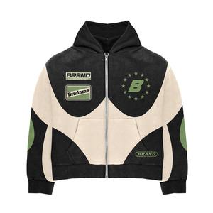 Chándales Deportivos Reversibles Estampados de Marca Propia al por Mayor para Hombre, Talla Grande, Invierno, Ecológicos, 100% Algodón, Transpirables, de Forro Polar Elástico - Product Image 2