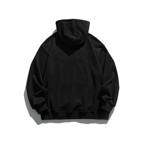 Sweats à capuche personnalisés avec impression bouffante Sweats à capuche personnalisés en coton vierge éponge avec strass Sweats à capuche personnalisés surdimensionnés et lourds pour hommes - Product Image 3