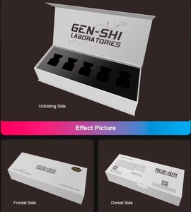 Pharma thermochromic thay đổi nhiệt độ 10ml lọ thuốc thuốc giấy đóng gói hộp in logo hộp dược phẩm - Product Image 4