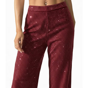 Fabricant professionnel, pantalon en strass pour femmes de qualité supérieure, taille adulte, confortable et léger - Product Image 4