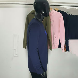 Sudadera con Capucha Unisex de Cuello Redondo, Estilo Holgado, Tejido de Poliéster y Algodón, Impermeable, Personalizable, MOQ Bajo - Product Image 1