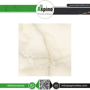 Elegancia Atemporal se Une al Diseño Moderno, Azulejos de Porcelana Pulida Antik Ivory de 60x60cm, Antideslizantes para Paredes Interiores y Uso Escolar - Product Image 2