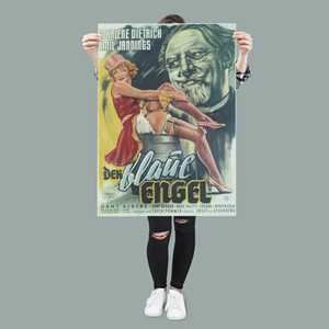 Affiche design Art Déco Blue Angel pour utilisation murale - Product Image 6