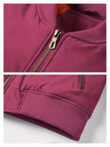 Blouson Bomber matelassé pour homme Style d'hiver chaud Capuche Col montant Logo avant Gym Sports Jogger Décontracté Confort Service direct - Product Image 6