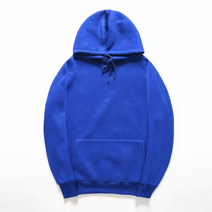 Usine en gros personnalisé de haute qualité pas cher décontracté plaine Oem surdimensionné 100% coton sweat à capuche pour hommes - Product Image 6