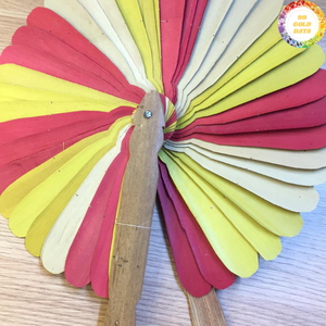 Abanico de Mano de Bambú Diseñado con Material de Bambú Vietnamita Fino para Refrigeración y Fines Decorativos Atractivos - Product Image 5