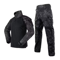 Vente en gros d'usine uniformes tactiques d'extérieur respirants pour hommes ensemble d'uniformes de costume de camouflage le plus vendu