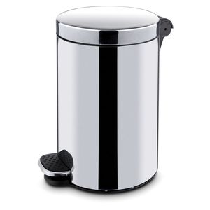 "Waste <b>Bin</b> with Round <b>Pedal</b> and Inner Container 30L HENDI 300mm Diameter 650mm Height" - Product Image 1
