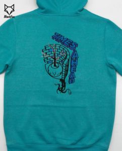 Unisex Heavyweight 100% Cotton Fleece Hoodie High Quality Wholesale Pullover Winter Embossed Custom Embroidered Logo Plain Dyed - Product Image 4