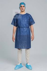 Uniforme de enfermera médico unisex Batas de hospital no tejidas para hombres y mujeres - Product Image 2