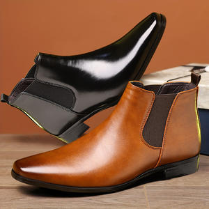 Zapatos Casuales Ligeros con Plantilla Absorbente de Sudor y Estructura Flexible, Zapatos Diarios para Hombre, Zapatos de Cuero - Product Image 1