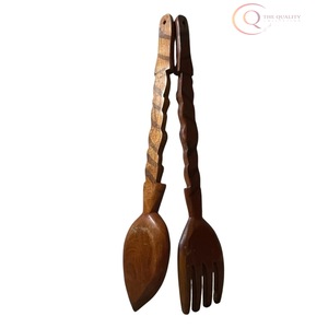 Juego de Cubiertos de Madera Minimalista, Reutilizables y Ecológicos para un Aspecto de Cocina Impecable - Product Image 6