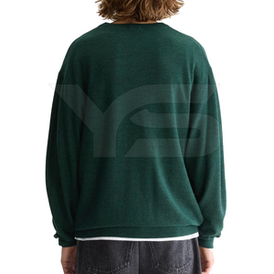 Sweat-shirt décontracté pour hommes-Collection de sweatshirts et sweatshirts à capuche avec logo personnalisé à prix de gros avec option multicolore - Product Image 3