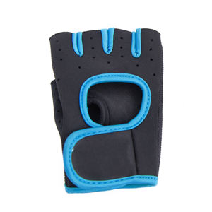 Gants de sport en PU antidérapants et résistants à l'usure, personnalisables en couleur et en taille, pour le sport et l'entraînement en salle de sport, design unisexe à demi-doigts - Product Image 1