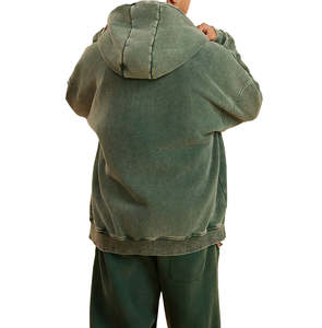 Sudaderas Extra Grandes de Otoño para Hombre, Estilo Único, Transpirables, Lavadas al Ácido, Bordadas, 100% Algodón - Gran Oferta, Nueva Llegada - Product Image 2