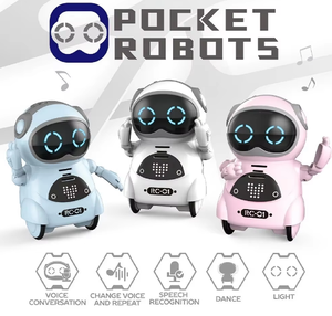 Robot de Bolsillo Interactivo con Voz, Reconocimiento de Voz, Grabación, Canto, Baile, Cuentacuentos, Mini Robot de Juguete - Product Image 2