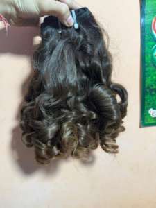 Wholesale Raw Indian Baby <b>Curly</b> <b>Hair</b> Bundles Unprocessed Human <b>Hair</b> <b>Extension</b> 100 Percent Cuticle Aligned Human <b>Hair</b> - Product Image 2