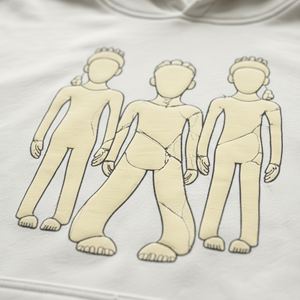 Sudadera con Capucha para Hombre, 500 g/m², Felpa de Algodón Ecológica, Bordada, Estilo Vintage Desteñido al Sol, Corte Holgado - Product Image 5