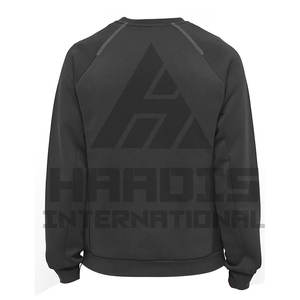 Top Choice Stylish <b>Quilted</b> With Side Zipper Sweat <b>Shirts</b> for Men Comfortable Warm Casual Streetwear Customized Men's Sweatshirt - Product Image 2