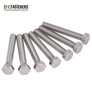Boulons hexagonaux lourds en acier inoxydable de haute résistance de qualité 8.8 Boulon hexagonal extérieur avec finition simple - Product Image 3