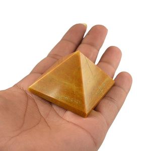Pirámide de Jaspe Amarillo Natural de 40-45 mm para la Confianza, la Estabilidad y la Energía Positiva - Product Image 2