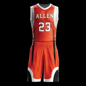 Vente en gros d'ensemble de maillots de basket-ball réversibles pour adultes, personnalisés et bon marché, uniformes sublimés personnalisables, printemps, sans manches, séchage rapide - Product Image 1