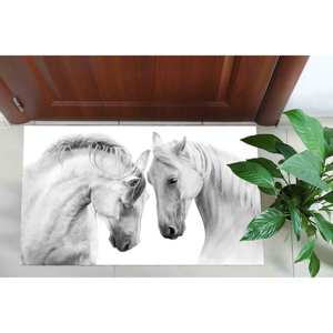 Alfombra Estampada - Diseños Únicos para Amantes de los Caballos, Decoración Rústica, Patrones 3D, Alfombra de Chenilla - Product Image 5