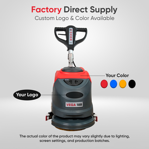 New <b>Walk</b>-Behind 12V Battery-Powered Floor Cleaning <b>Machine</b> with Brush - Product Image 3