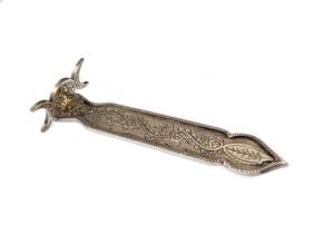 Attrape-cendres en forme d'éléphant Offre Spéciale émaillée Design moderne support de bâton d'encens en aluminium brûleur d'essence porte-parfum - Product Image 6