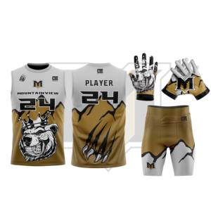 American 7v7 Juego de compresión de fútbol juvenil 08 Uniformes de poliéster sublimados personalizados 7on7 Técnicas impresas Jóvenes 7 7 Camisas - Product Image 2