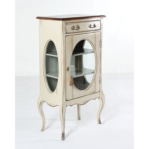 Armoire en acajou de qualité supérieure n ° 1405 avec verre pour décor de chambre à coucher Design esthétique vintage classique - Product Image 3