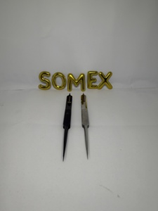 Nuevas pinzas de pestañas de acero inoxidable profesionales personalizadas al por mayor - Product Image 4