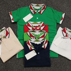 Polos de hilo de algodón Premium 100% para niños y adultos estilo informal de secado rápido para verano y otoño 2023 hecho a medida - Product Image 2