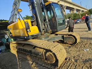 Excavadora de orugas mediana Hyundai R205 de 20 toneladas, excavadora hidráulica de segunda mano, bomba de válvula Yuken, núcleo, motor Cummins, incluye núcleo - Product Image 6