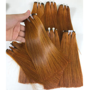 Perruques de cheveux humains non traités à cuticules alignées sur les os, 8x40 pouces, couleur foncée - Product Image 6