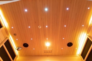 Sauna hybride intérieur moderne FUSION pour 4 à 6 personnes + Livraison gratuite - Product Image 6