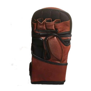 Gants d'entraînement en cuir véritable professionnels en gros, mitaines de karaté en PU et gants de boxe pour l'entraînement en vente - Product Image 3