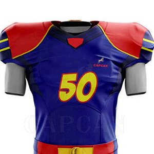 Parches personalizables de fabricación profesional, uniforme deportivo de fútbol americano, diseño elegante para superventas de talla grande - Product Image 4
