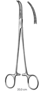 Pinces hémostatiques manuelles Fuchsig, instrument chirurgical en acier inoxydable, instruments médicaux OEM - Product Image 2