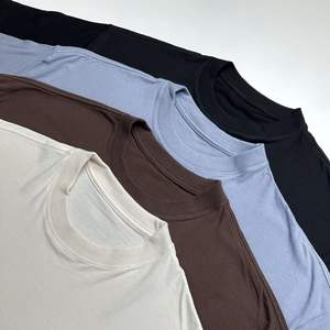 Offre Spéciale toutes les tailles hommes t-shirts en gros coton mode coloré décontracté personnalisé votre logo de marque en gros 100% coton t-shirt - Product Image 4