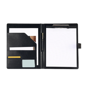 Carpeta de anillas con logotipo personalizado para documentos, carpeta de archivos, cubierta de Certificado de tapa dura clásica para carpeta escolar, cubierta de cuero para archivos - Product Image 2