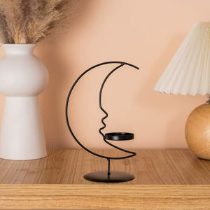 Porte-bougie en fer de luxe pour un style de maison haut de gamme avec une finition premium et une valeur décorative - Product Image 1