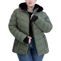 Jaket Puffer Wanita Bahan Woven Bernapas Tahan Angin Dapat Disesuaikan Layanan OEM Harga Grosir