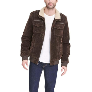 เสื้อแจ็กเก็ตผู้ชายหนังวัวแท้แบบ2025แจ็กเก็ตแข่งรถมอเตอร์ไซด์ - Product Image 5