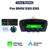Autoradio pour BMW E60 E90 avec système Linux, résolution 1920*720P, compatible CarPlay sans fil et Android Auto, stock EU Mekede.