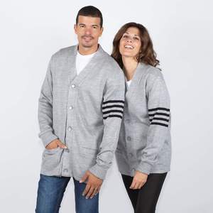 Pull à la mode léger pour hommes Colorblock Streetwear à la mode avec décoration de bouton facile à coiffer avec n'importe quelle tenue - Product Image 5