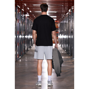 GRIMELANGE ASEREJE Short pour homme en coton biologique 100% avec détails imprimés, double poche et cordon de serrage - Product Image 5