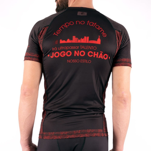 Haute qualité hommes à manches courtes BJJ Rashguard Offre Spéciale toile imprimé Sublimation lavé Techniques - Product Image 2